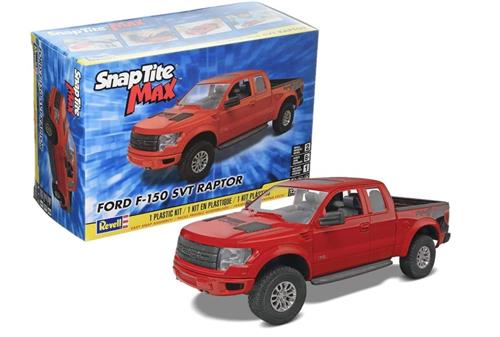 1:25 Revell 11233 2013 Ford Raptor - Snap Tite Kit Plastic Modelbouwpakket