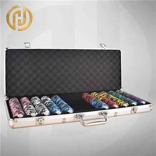 Hades Cashgame Classic Poker set 500 poker chips - pokerkoffer - pokersets - pokerfiches - pokerchips