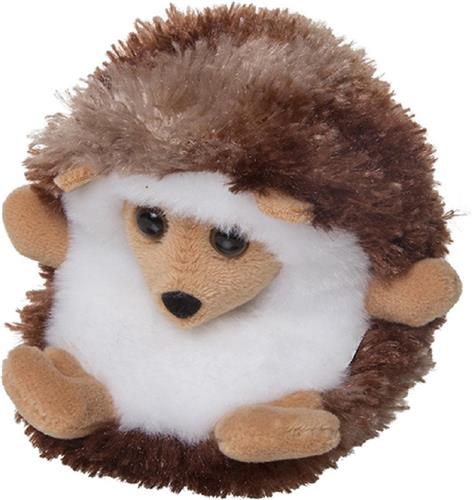 Pluche kleine Egel knuffel van 13 cm - Dieren speelgoed knuffels cadeau - Knuffeldieren