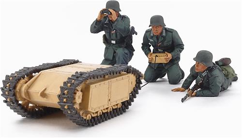 Tamiya German Assault Pioneer Team with Goliath Set + Ammo by Mig lijm