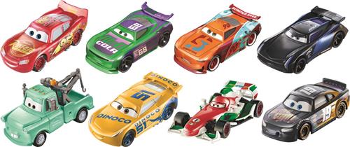 Mattel Speelgoedauto Cars Color Change Junior 19 Cm Blauw/paars (1 stuks)