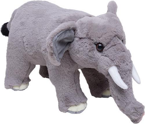 Pluche Indische Olifant knuffeldier van 45 cm - Speelgoed dieren knuffels cadeau voor kinderen