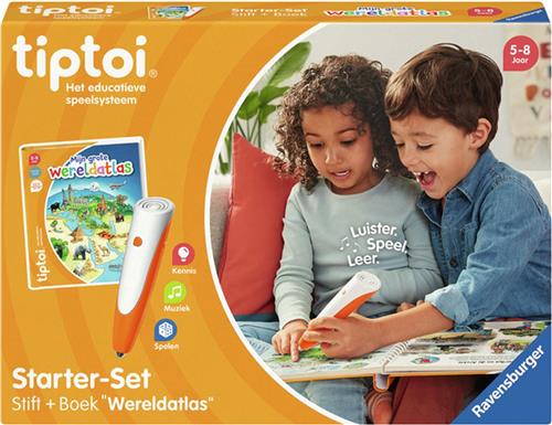 tiptoi® Starter Set Mijn grote wereldatlas - Interactief Leersysteem