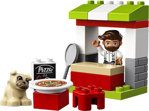 LEGO DUPLO Pizza Kraam - 10927