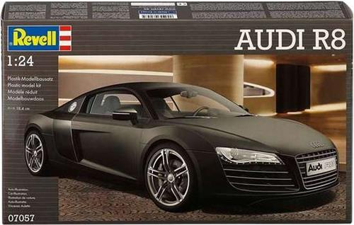 1:24 Revell 07057 Audi R8 Plastic Modelbouwpakket