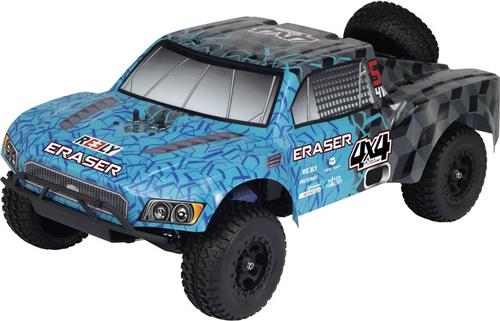 Reely Eraser Brushless 1:10 RC auto Elektro Short Course 4WD 100% RTR 2,4 GHz Incl. accu, oplader en batterijen voor de