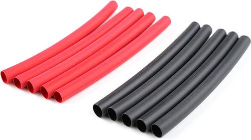 Revtec - Krimpkous 4.7mm - Rood + Zwart - 10 st