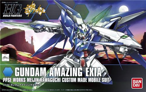 GUNDAM - Model Kit - HG 1/144 - Gundam Amazing Exia - 13CM