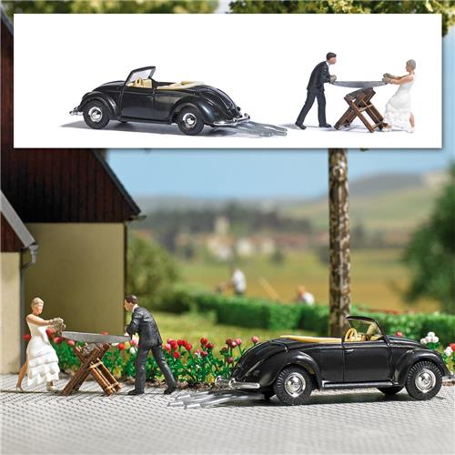 Busch - A-set: Hochzeit H0 (2/22) *bu7980 - modelbouwsets, hobbybouwspeelgoed voor kinderen, modelverf en accessoires