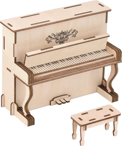 Bouwpakket 3D Puzzel Engelse Piano