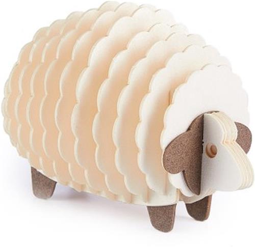 Papiermodel Schaap