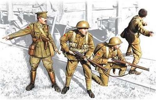 1:35 ICM 35301 British Infantry (1917-1918) Plastic Modelbouwpakket