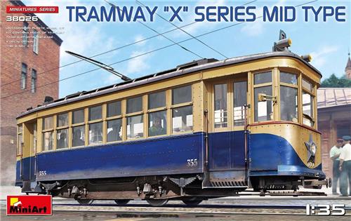 1:35 MiniArt 38026 Tramway X Series - MID Type Plastic Modelbouwpakket