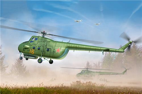 1:48 Trumpeter 05817 Mi-4A Hound Heli Plastic Modelbouwpakket