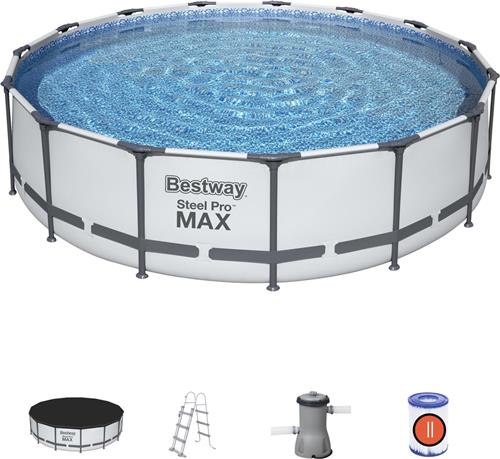 Bestway Steel Pro Zwembad max set rond 457