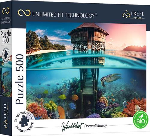 Trefl Trefl - Puzzels - 500 UFT" - Ocean Gateway_FSC Mix 70%"