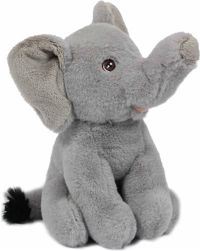 PIA Soft Toys - Pluche Kuffeldier Olifant - 14 cm