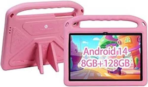 Equivera Kindertablet - Tablet voor Kinderen - Educatieve Tablet - Spelletjes - Ouderlijk Toezicht