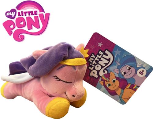 Pipp Petals Slapend  My Little Pony Pluche Knuffel 15 cm {Speelgoed Knuffeldier voor kinderen jongens meisjes | My Little Pony: Een nieuwe generatie | Bekend van Netflix | Pipp Petals, Zipp Storm, Sunny Starscout, Izzy Moonbow, Hitch Trailblazer}