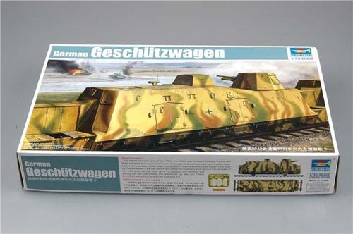 1:35 Trumpeter 01509 Geschutzwagen Plastic Modelbouwpakket