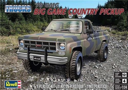 1:24 Revell 17226 1978 GMC Big Game Country Pickup Plastic Modelbouwpakket