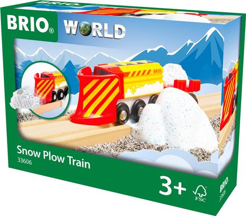 BRIO Sneeuwschuivertrein - 33606