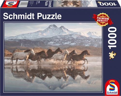 Schmidt Legpuzzel Paarden In Cappadocië Karton 1000 Stukjes