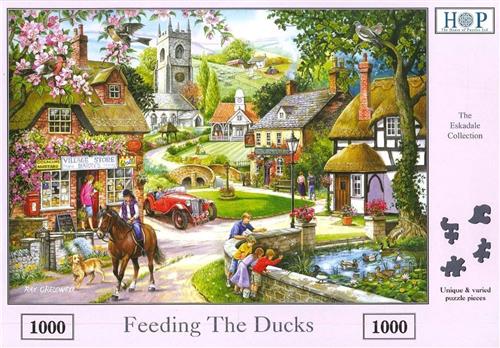 House of Puzzels Feeding The Ducks