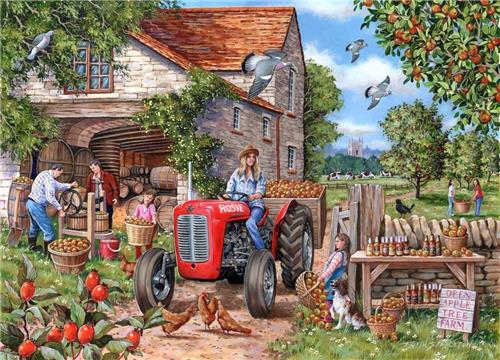 House of Puzzles Cider & Rosie - BIG 500 Piece Jigsaw Puzzle