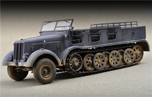 1:72 Trumpeter 07403 German Sd.Kfz. 8 schwerer Zugkraftwagen 12t Plastic Modelbouwpakket