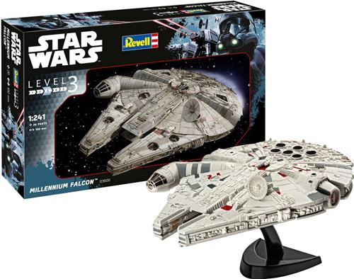 1:241 Revell 03600 Star Wars Millennium Falcon Plastic Modelbouwpakket