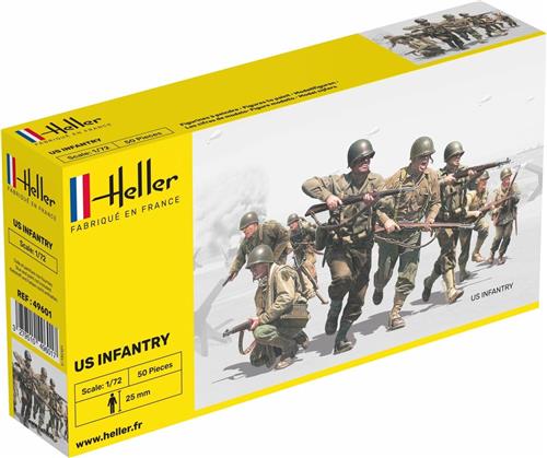 Heller - 1/72 Us Infantryhel49601 - modelbouwsets, hobbybouwspeelgoed voor kinderen, modelverf en accessoires