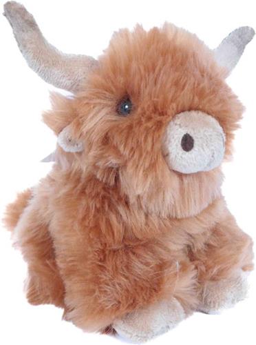 PIA Soft Toys Pluche Knuffeldier Schotse Hooglander - 18 cm