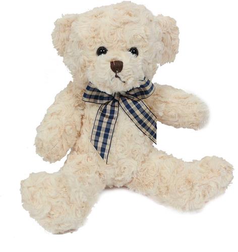 PIA Soft Toys - Pluche Knuffeldier Beer beige - 26 cm