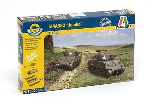 Italeri M4A3E2 1:72 Montagekit Tank