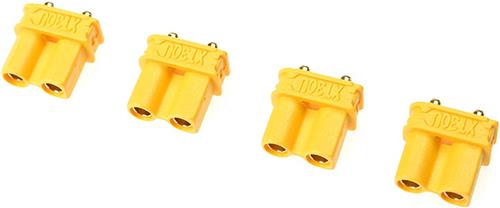 Revtec - Connector - XT-30UPB - Goudcontacten - Man. - 4 st