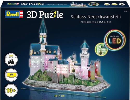 Revell 00151 Schloss Neuschwanstein - LED Edition 3D Puzzel