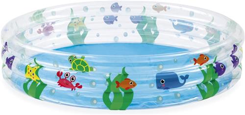 Bestway - Deep Dive 3-ring Kinderzwembad - 152 x 30cm - rond