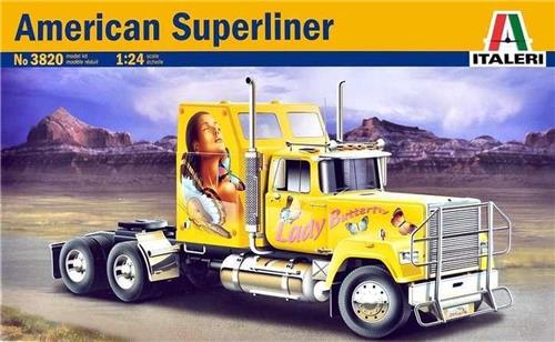 Italeri U.S. SUPERLINER Montagekit Vrachtwagen/oplegger modelbouw 1:24