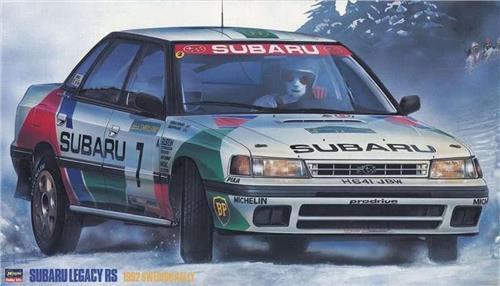 1:24 Hasegawa 20290 Subaru Legacy RS1992 - Swedish Rally Plastic Modelbouwpakket