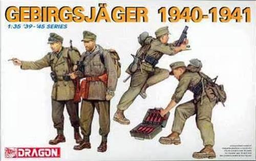 1:35 Dragon 6345 Gebirgsjaeger - Figures Plastic Modelbouwpakket