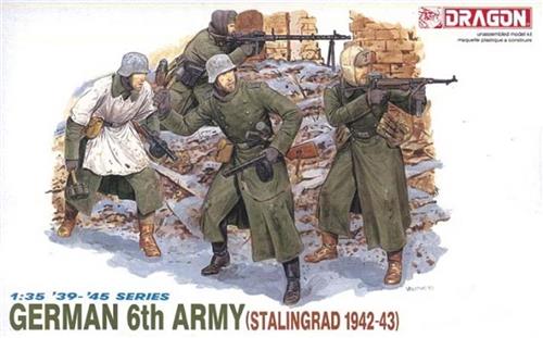 1:35 Dragon 6017 German 6th Army - Stalingrad 1942-43 Plastic Modelbouwpakket