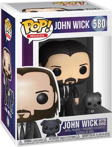 Funko Pop! John Wick - John (Black Suit) with Dog