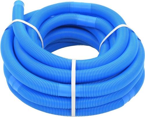 vidaXL Zwembadslang 32 mm 15.4 m blauw