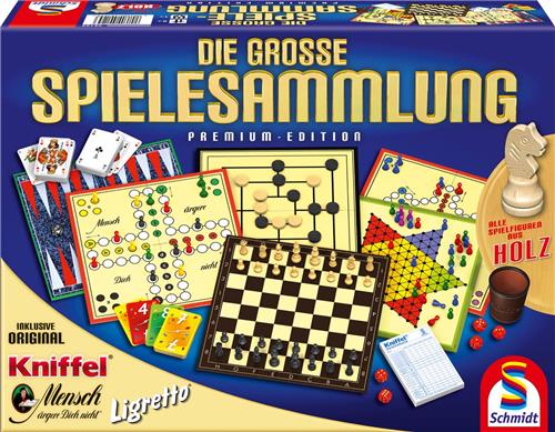 gezelschapsspellen - die grosse spielesammlung