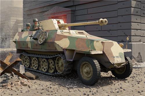 1:16 Trumpeter 00943 Sd.Kfz 251/22 Ausf. D - German Halftrack Plastic Modelbouwpakket