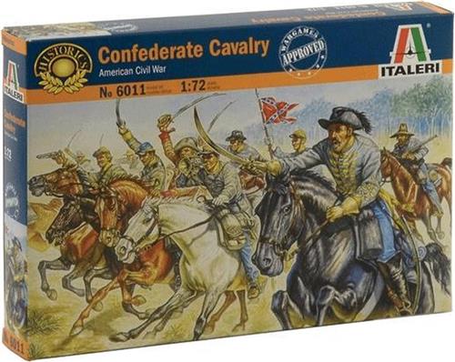 Italeri - Confederate Cavalry 1:72 (Ita6011s) - modelbouwsets, hobbybouwspeelgoed voor kinderen, modelverf en accessoires