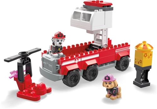 Mega Bloks PAW Patrol Marshall's Ultieme Brandweerwagen - Constructiespeelgoed