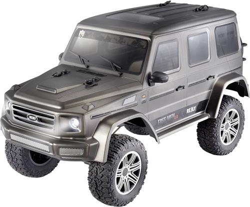 Reely FreeMen 2.0 Brushed 1:10 RC auto Elektro Crawler 4WD 100% RTR 2,4 GHz Incl. accu, oplader en batterijen voor de z