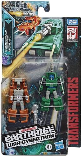 Transformers Generations War for Cybertron: Earthrise Bombshock & Decepticon